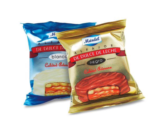 Alfajores Mardel de dulce de leche