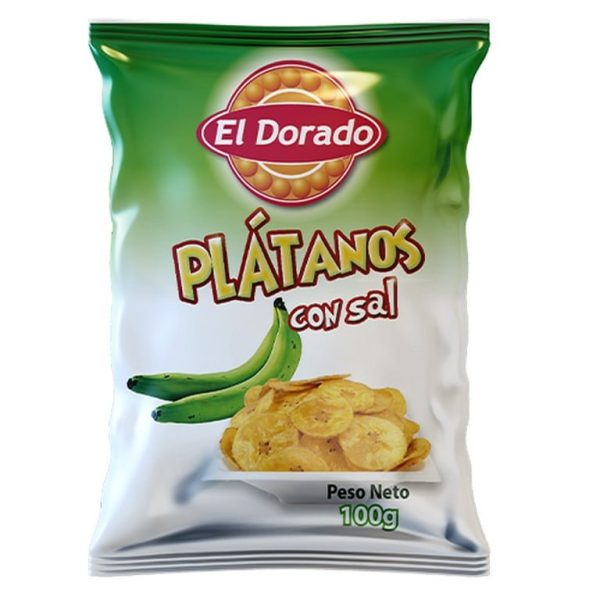 Platanitos Salados El Dorado 100 g